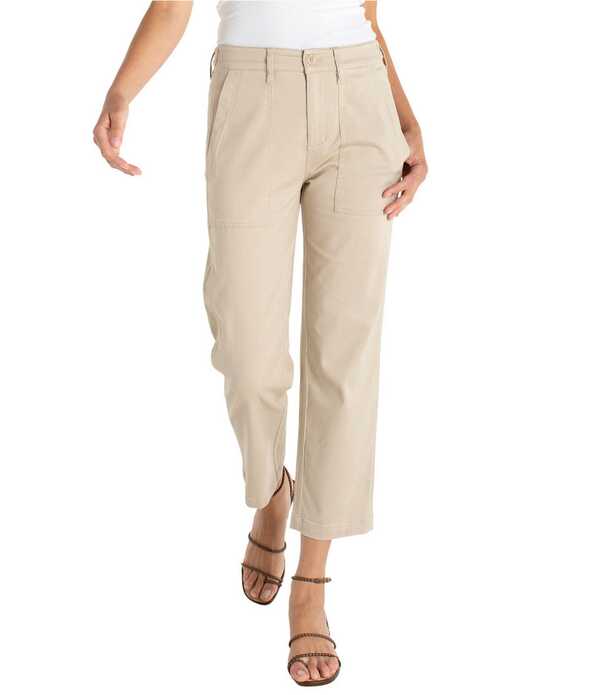 リヴァプール 天使の都市 レディース ボトムス 心地よいズボン下 カーゴパンツ Liverpoolos Angeles High Rise Utility Crop Cargo Pantsafari Sand 砂子