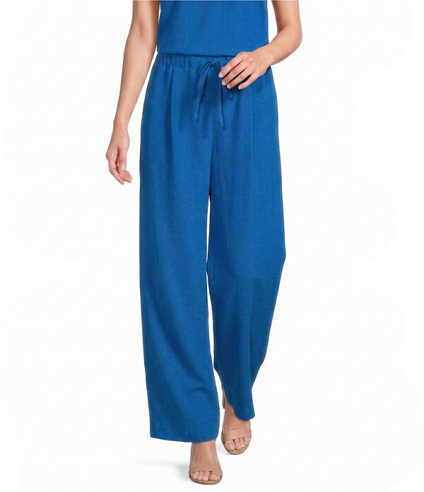 プレストンアンドヨーク レディース ボトムス 心地よいズボン下 ワイドレッグ Preston \u0026 York Coordinating Magnolia Wide Leg Pants Grecian