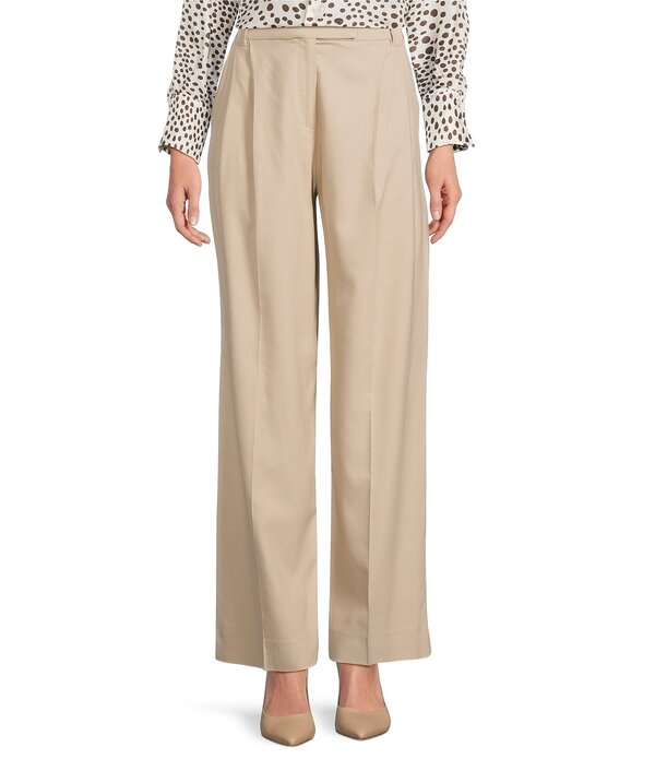 マレーラ レディース ボトムス カジュアルパンツ Marella Millcaliga Flat Front Straightrouser Pants Beige ベージュ｜ReVida 店