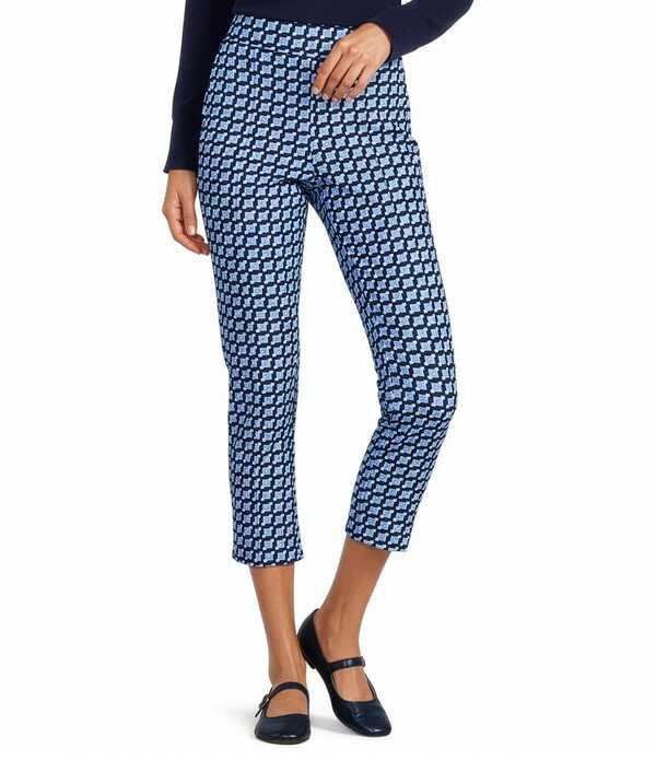 ジュードコーナリー レディース ボトムス 心地好いズボン下 刷り上げる アンクル Jude Connally Tobi Square Dot Print Slim Ankle Pantsquare Dot Navy 米国海軍