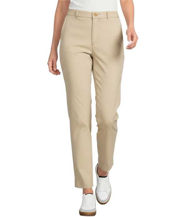 スパンク レディース ボトムス 心地よいズボン下 引っ切り無い アンクル Spanx Stretch Twill High Rise Straight Leg Ankle Pantsandbar