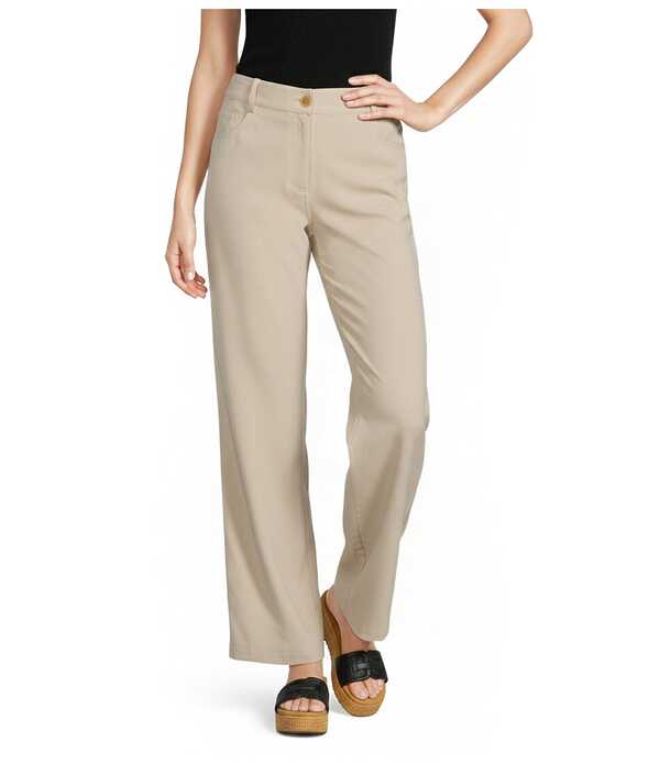 一邦 レディース ボトムス 心地好いズボン下 引っ切り無い 1. STATE High Rise Straight Leg Pants Peppercorn