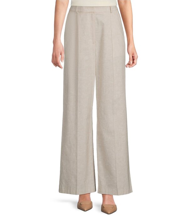 アレックスマリー レディース ボトムス 心地よいズボン下 綿織物 Alex Marie Coordinating Alix Novelty Suiting Cotton Pants Tan/Ivory 象牙色