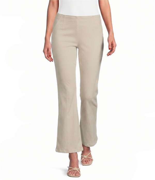 ニックアンドゾー レディース ボトムス 心地よいズボン下 ジーンズ ブーツ NIC + ZOE Berkeley Denim Boot Cut Pants Macadamia ジーンズ