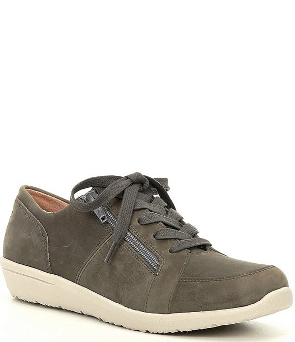 人気ブランドを バイオニック レディース スニーカー シューズ Abigail Textile Suede Lace Up Sneakers Slate Grey 絶対一番安い Profilpjc Kittraveling Com