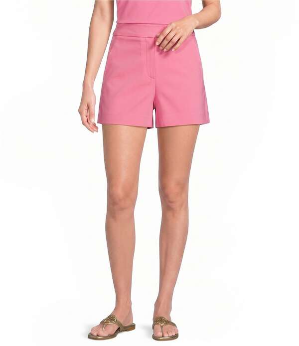 リリーピュリッツァー レディース ボトムス 二分の一ズボン下・さる股引き 遊撃手ズボン下 Lilly Pulitzer Sarissa Stretchigh-Rise Shorts Confetti Pink さくら色