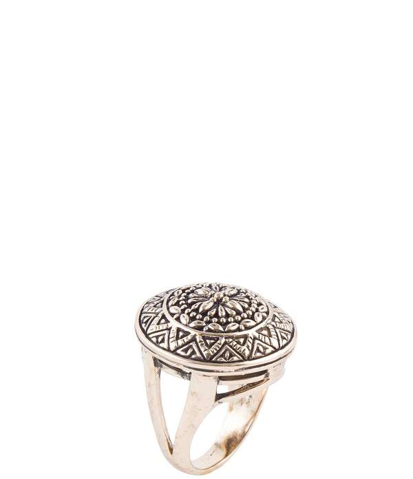 バース レディース アクセサリー 指輪 Barse Bronze Medallion Statement Ring Bronze｜ReVida 店 13,665円