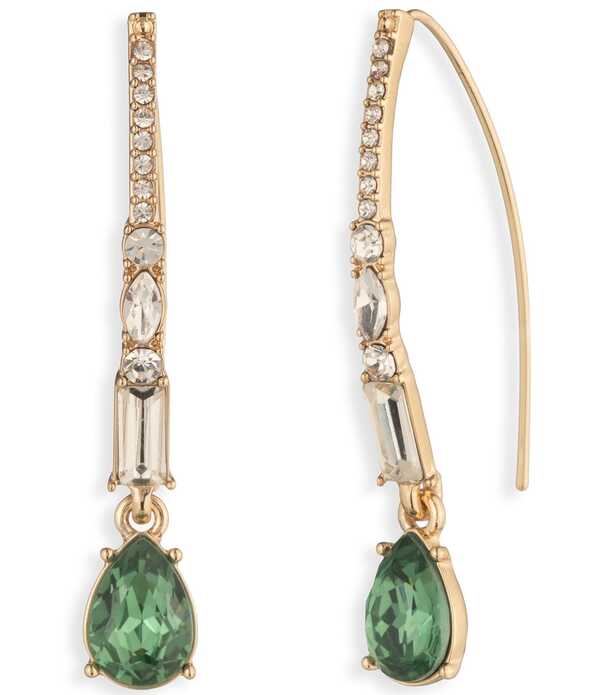 ジバンシー レディース アクセサリー ピアス・イヤリング Givenchy Stone Threader Earrings Light Green グリーン｜ReVida 店