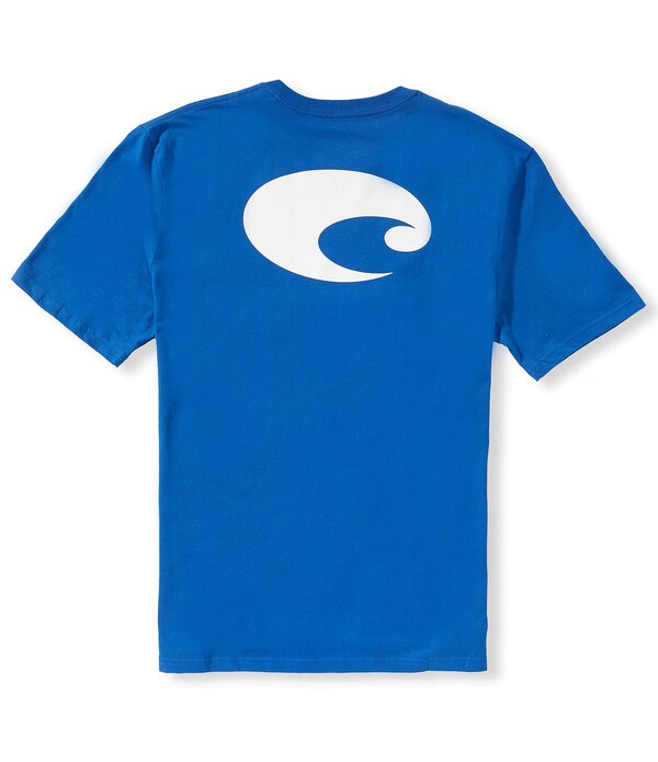 コスタ メンズ トップス プルオーバー Costa Short Sleeve C Wave T-Shirt Royal Blue 青色