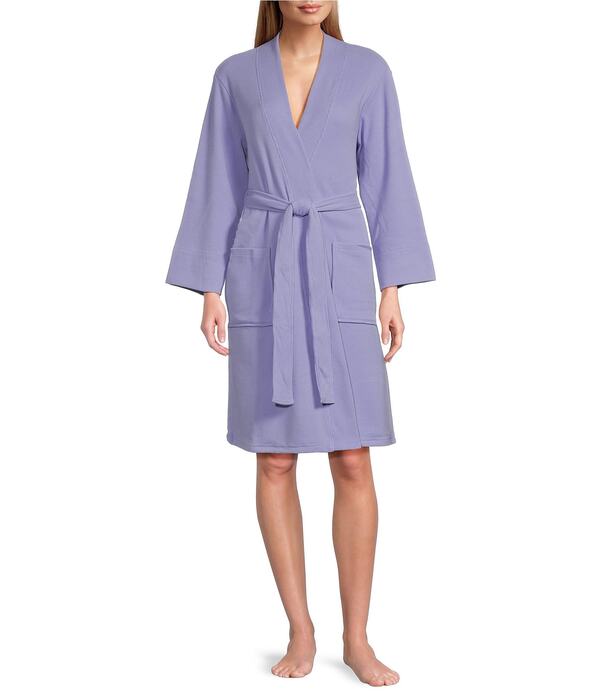ナトリ レディース アンダー御召しもの ナイト爵御召しもの N by Natori Tranquility Wrap Robe Violet 相撲取り草
