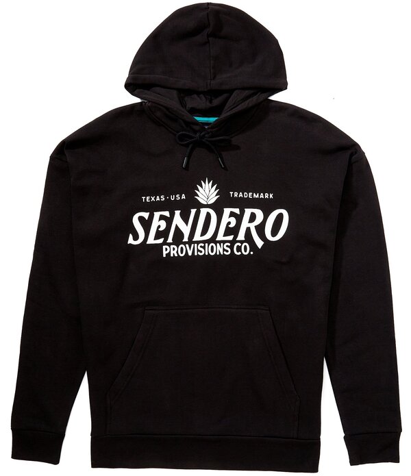 センデロプロビジョンズ メンズ アウター パーカー・スウェット フリース Sendero Provisions Co. Solid Long Sleeve Fleece Hoodie Black 黒いこと