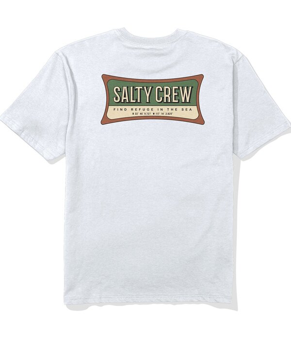 ソルティークルー メンズ トップス プルオーバー ロゴタイプ Salty Crew Essentialogo Short Sleeve T-Shirt White 白いこと