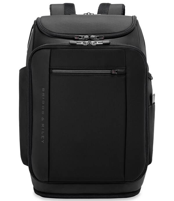 ブリグスアンドライリー レディース 御徒面子 旅行バッグ Briggs \u0026 Riley ZDX Collection U-Zip Travel Backpack Black 黒いこと
