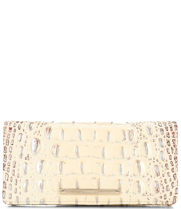 ブランミン レディース 付属品 紙入れ なめし革 BRAHMIN Ombre Melbourne Collection Ginger Adelleather Bifold Wallet Ginger
