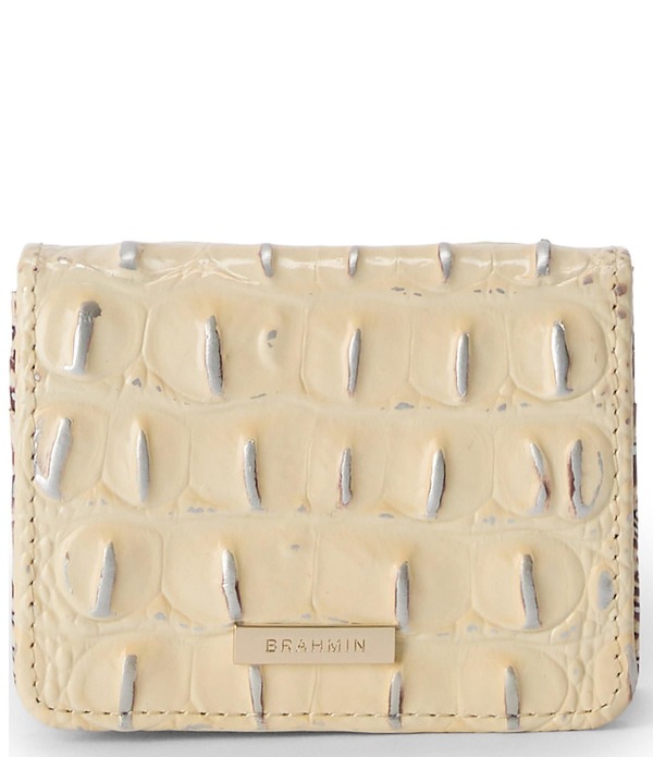 ブランミン レディース 付属品 紙入れ BRAHMIN Ombre Melbourne Collection Ginger Clementine Small Wallet Ginger