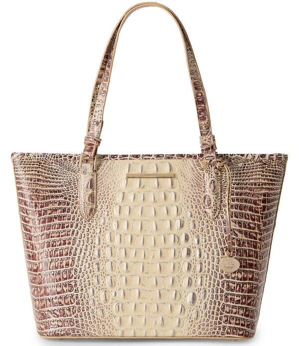 ブランミン レディース バッグ BRAHMIN Ombre Melbourne Collection Ginger Medium Asher Tote Baginger|ReVida 店