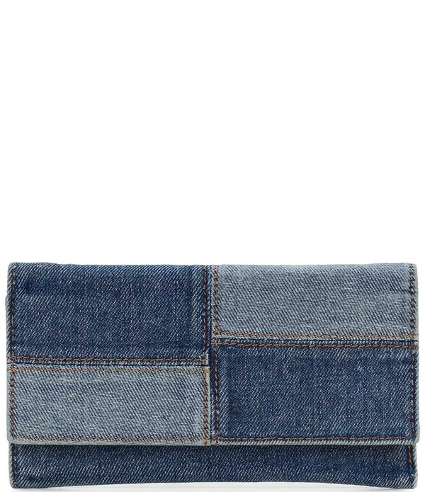 パトリシアナシュ レディース 佩び物 札入れ ジーンズ Patricia Nash Terresa Denim Bifold Wallet Dark Denim/Light Denim ジーンズ