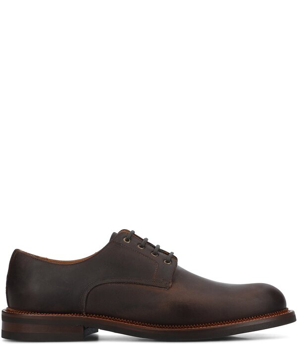 タフト メンズ シューズ オックスフォード 衣装 なめし革 Taft Men\u0027s Miles Leather Dress Oxfords Dark Brown 赤銅色