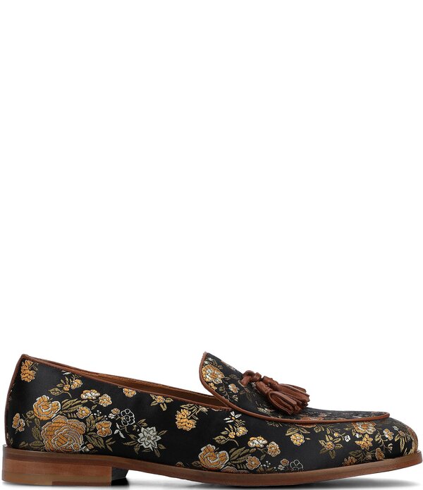 タフト メンズ シューズ スリッポン・ローファー フラワー柄 フラワー Taft Men's Tommy Tassel Floral Jacquardress Loafers Eden|ReVida 店