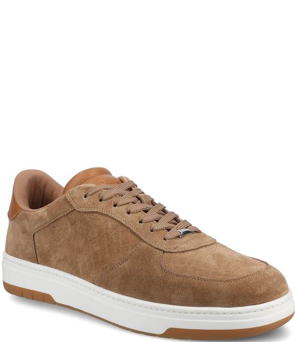タフト メンズ シューズ スニーカー スエードクロス スピード競技 Taft Men\u0027s Rapido Low Suede Lace Up Sneakers Taupe トープ