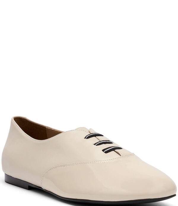 マークノーラン レディース シューズ スニーカー レザー Marc Nolan Women's Crosstown Leather Ballet Sneakers White/Cream ホワイト｜ReVida 店 33,020円