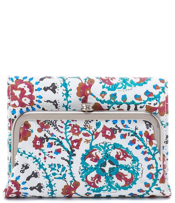 ホボ レディース 付属品 紙入れ HOBO Robin Compact Wallet Batik Bloom