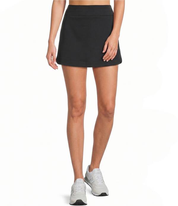 ローヌ レディース ボトムスカート RHONE DreamGlow High-Rise Skort Pure Black Heather ブラック｜ReVida 店