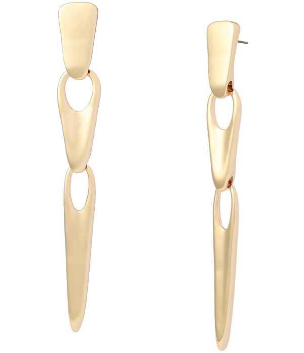 ロバート リー モーリス レディース アクセサリー ピアス・イヤリング Robert Lee Morrisoho Sculpturalink Linearringshiny Gold ゴールド｜ReVida 店