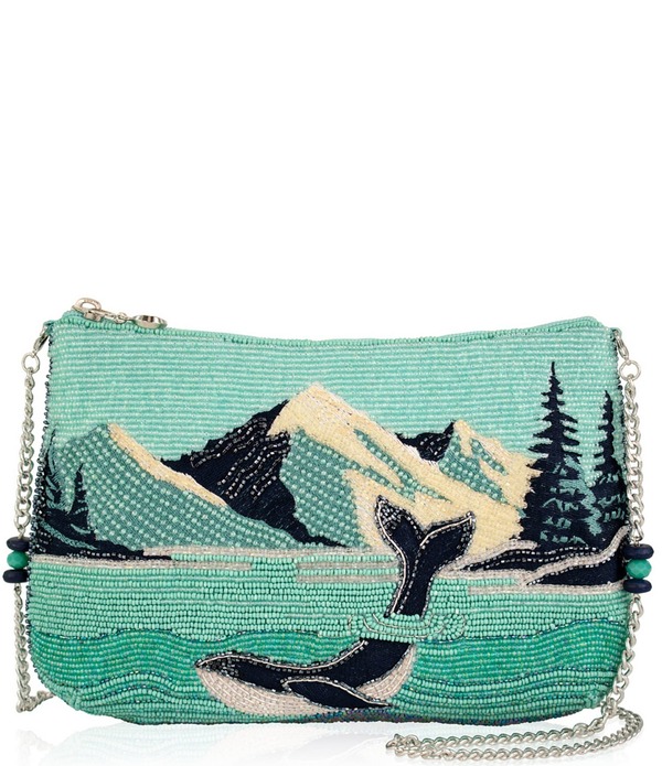 メリーフランセス レディース バッグ Mary Francesea To Sky Beaded Crossbody Handbag Blue ブルー|ReVida 店
