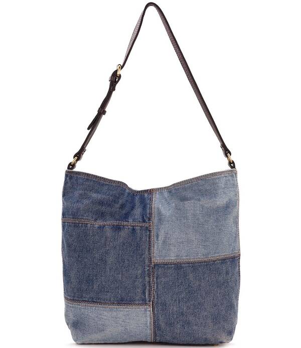 パトリシアナシュ レディース バッグ デニム Patricia Nasheidal Denim Shoulder Bag Dark Denim/Light Denim デニム｜ReVida 店