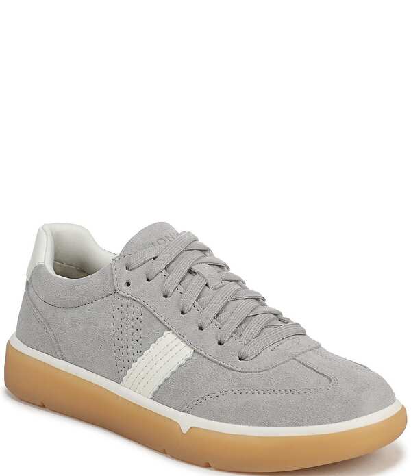 バイオニック レディース シューズ スニーカー スエード レース Vionicity Walk Suede Lace Up Sneakers Paloma Grey グレー｜ReVida 店