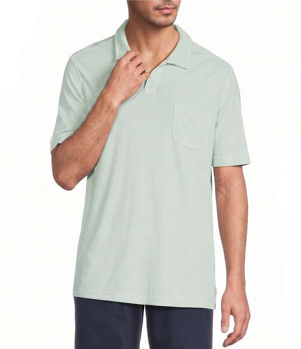 トッミーバハマ メンズ トップス シャツ Tommy Bahamarade Shoreshort Sleeve Polo Shirt Pale Opal｜ReVida 店
