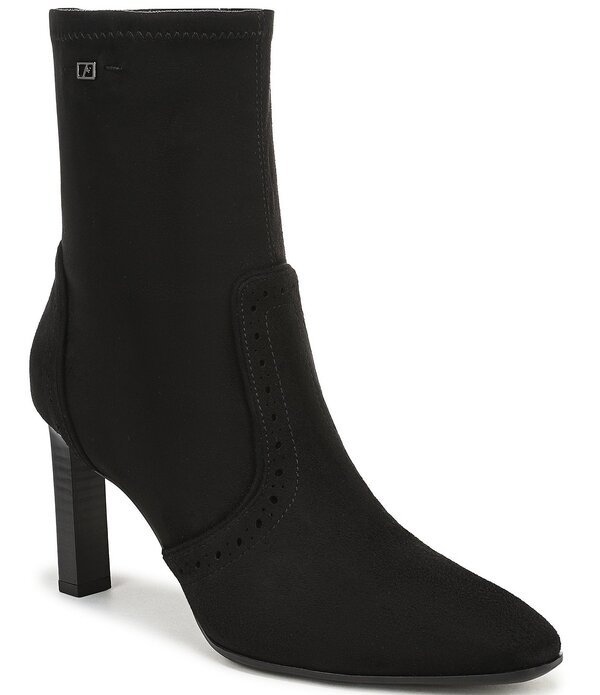 フランコサルト レディース シューズ ブーツ・レインブーツ Franco Sarto Delani Fabric Booties Black ブラック|ReVida 店