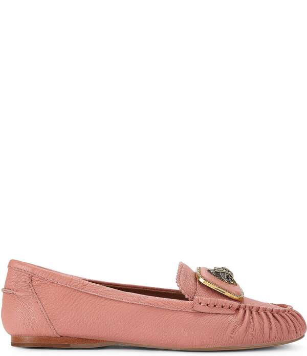 カートジェイガーロンドン レディース シューズ スリッポン・ローファー Kurt Geiger London Pimlicornament Moccasins Pink ピンク｜ReVida 店