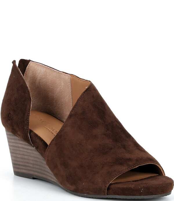 ジェントルソウルズ レディース シューズ ブーツ・レインブーツ サンダル スエード Gentle Souls Talerie Suede Shootie Sandals Mustang｜ReVida 店