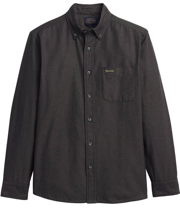 ペンドルトン メンズ トップス シャツ Pendleton Riley Twillong Sleeve Woven Shirt Charcoal チャコール｜ReVida 店