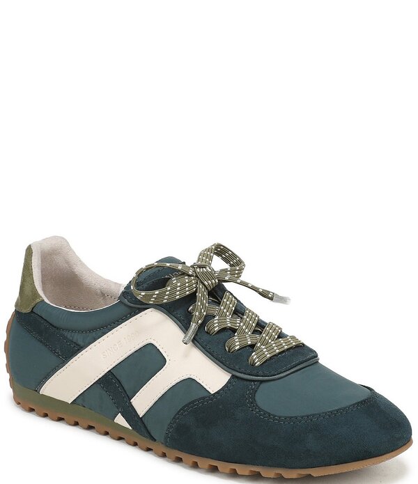 フランコサルト レディース シューズ スニーカー ナイロン レース Franco Sarto Raquel Nylon Lace Up Sneakers Blue ブルー|ReVida 店