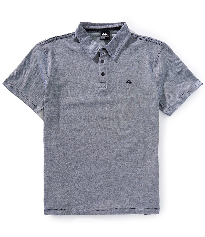 クイックシルバー メンズ トップス シャツ ポロシャツ Quiksilver Short Sleeve Sunset Cruise Polo Shirt Black ブラック