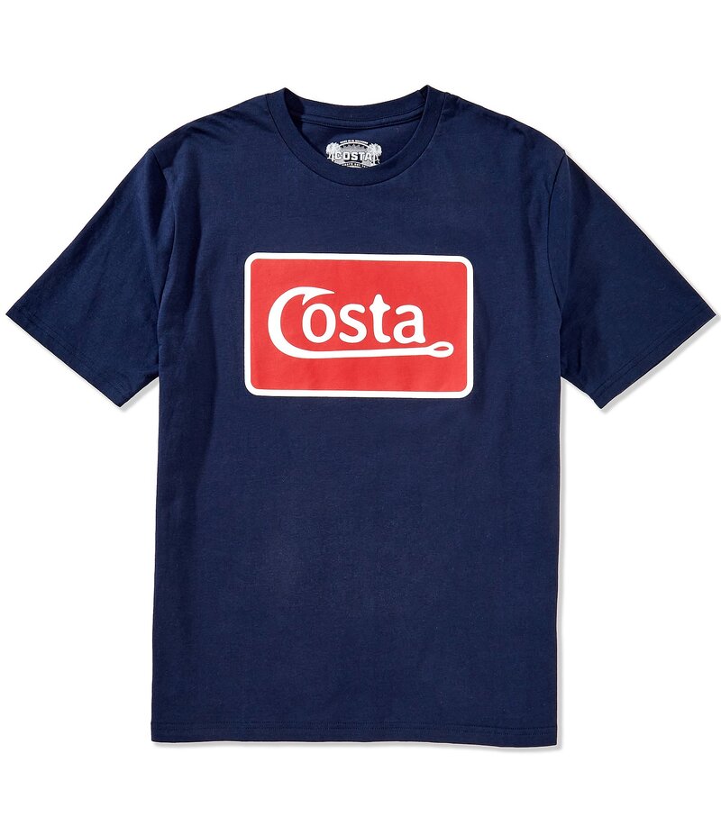 コスタ メンズ トップス シャツ Tシャツ Costa The Hunt Short Sleeve T-Shirt Navy ネイビー