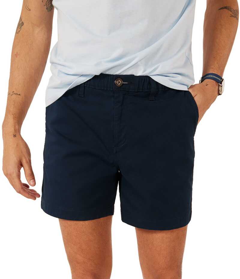チャビーズ メンズ ボトムス ハーフパンツ・ショーツ ショートパンツ Chubbies The Armadas 5.5 Inseam Stretch Shorts Dark Blue ブルー