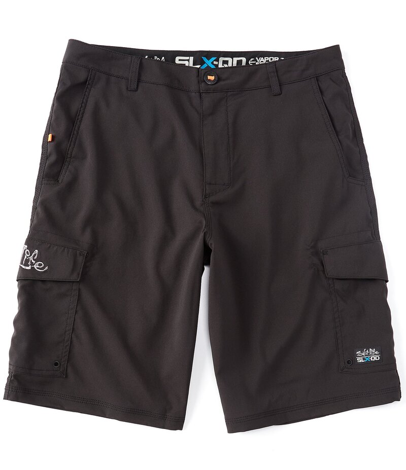 ソルトライフ メンズ ボトムス ハーフパンツ・ショーツ ショートパンツ Salt Life La Vida 22 Outseam Cargo Shorts Black ブラック