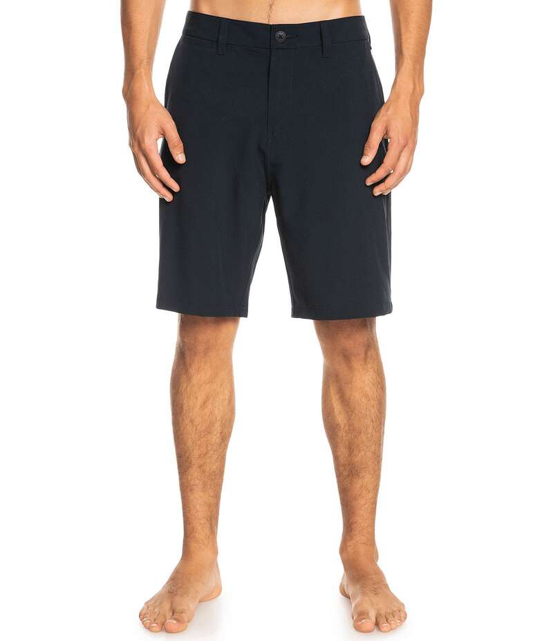 クイックシルバー メンズ ボトムス ハーフパンツ・ショーツ ショートパンツ Quiksilver Union Amphibian Oceanmade 20 Outseam Hybrid Shorts Black ブラック 14,615円