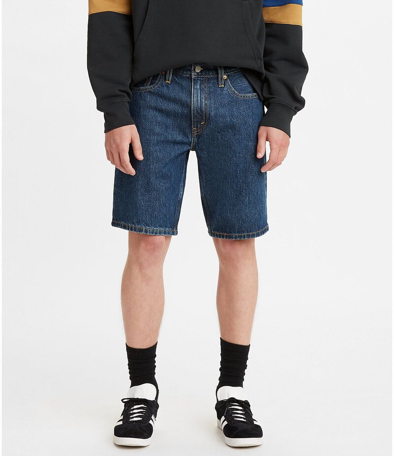 リーバイス メンズ ボトムス ハーフパンツ・ショーツ ショートパンツ Levi'sR 405 Straight Fit 10 Inseam Shorts Night Run