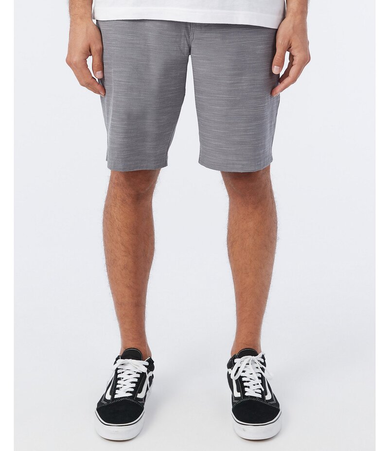 オニール メンズ ボトムス ハーフパンツ・ショーツ ショートパンツ O'Neill Reserve All Purpose Slub 20 Outseam Shorts Grey グレー