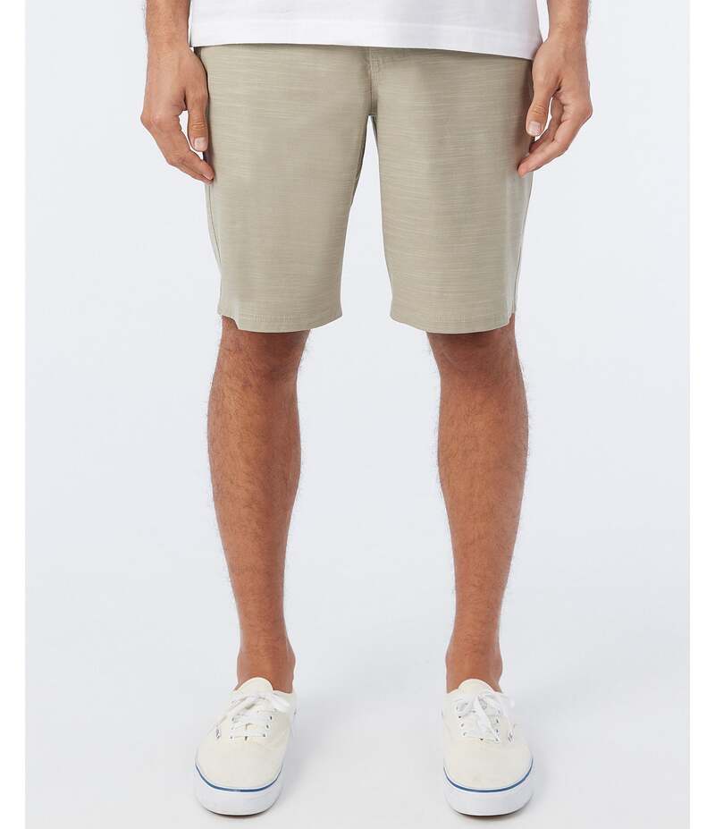 オニール メンズ ボトムス ハーフパンツ・ショーツ ショートパンツ O'Neill Reserve All Purpose Slub 20 Outseam Shorts Khaki カーキ