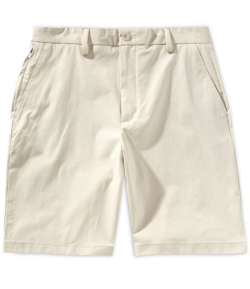 ヴァインヤードヴァインズ メンズ ボトムス ハーフパンツ・ショーツ ショートパンツ Vineyard Vines On-The-Go Performance Stretch 9 Inseam Shorts Stone ストーン