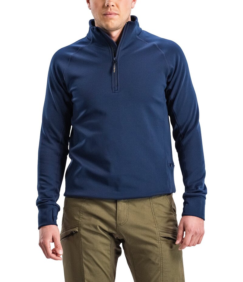 ベレッタ メンズ アウター パーカー・スウェット フリース Beretta Stretch Tech Half-Zip Fleece Quarter-Zip Pullover Blue Total Eclipse 青色 トップス-メンズファッション-パーカー