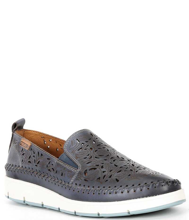 ピコリーノス レディース シューズ パンプス レザー ローファー Pikolinos Tenerife W8d Leather Slip-On Loafers Pacific