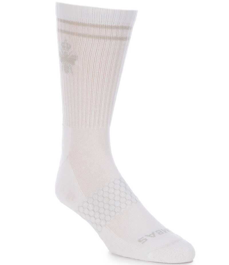 ボンバス メンズ アンダーウェア 靴下 Bombas Original Heather Half-Calf Cushioned Footbed Socks Grey グレー｜ReVida 店