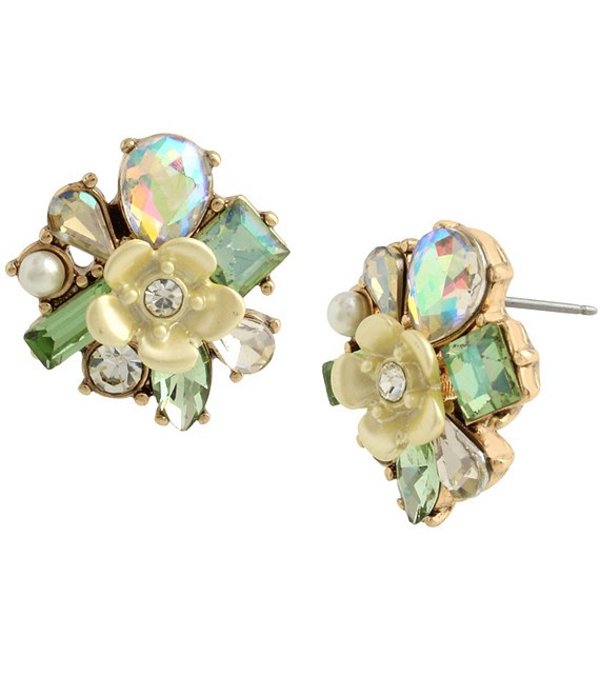 安いそれに目立つ 楽天市場 ベッツィジョンソン レディース ピアス イヤリング アクセサリー Flower Cluster Earrings Yellow Revida 楽天市場店 Rakuten Seginsac Com